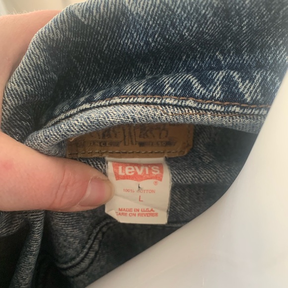 Levi’s vintage cropped acid wash denim jacket - Picture 11 of 12